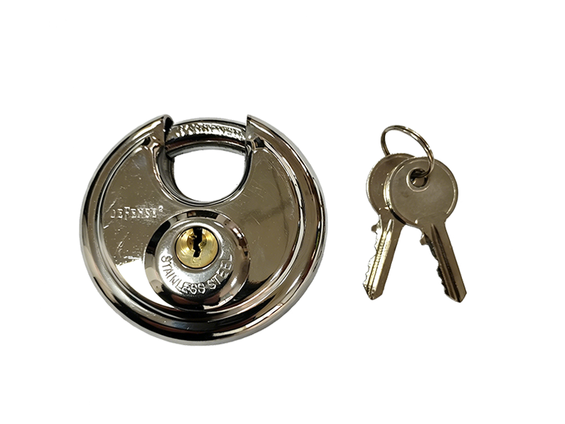 Stainless Steel Disc Padlock